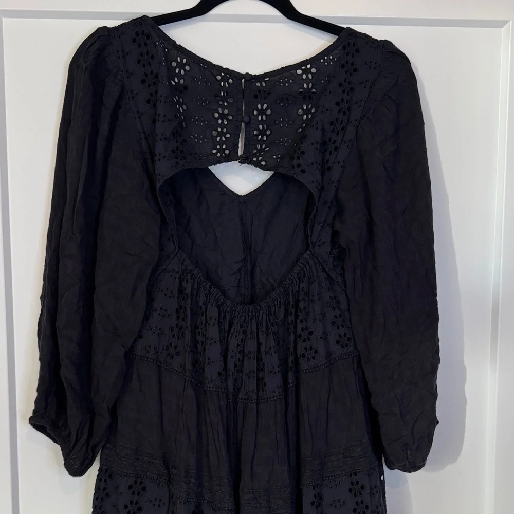 Free People Mockingbird Maxi in Black - Picture 5 of 9